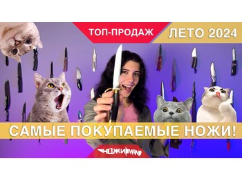 САМЫЕ ПРОДАВАЕМЫЕ НОЖИ! Топ-продаж за ЛЕТО 2024. Краткий