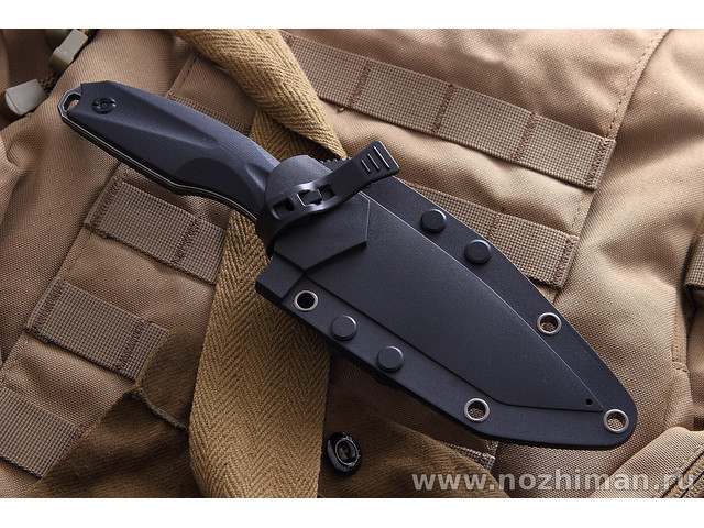 Mr.Blade нож Hokum сталь Aus-8 blackwash, рукоять G10