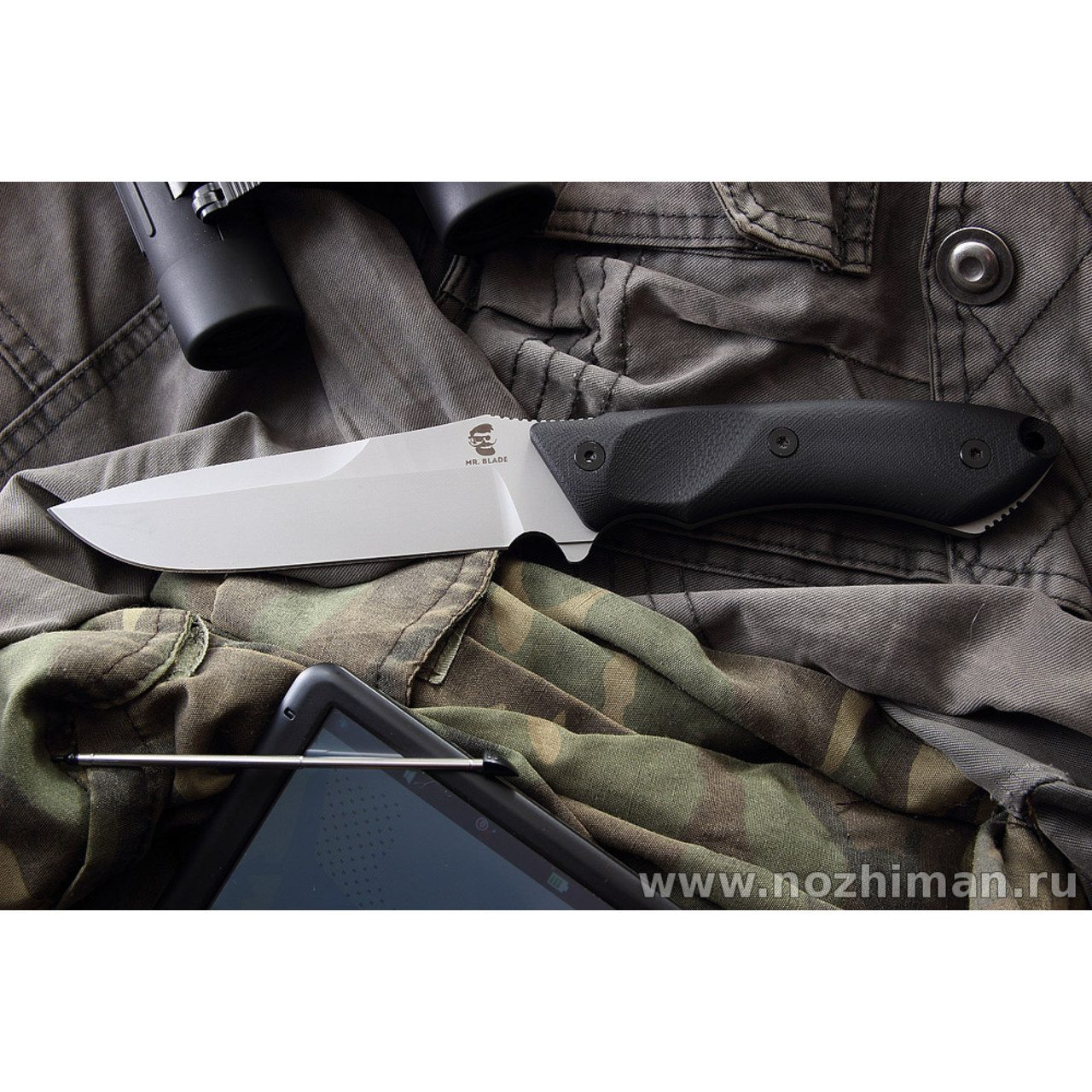 Mr.Blade нож Buffalo сталь D2 bead-blast, рукоять G10