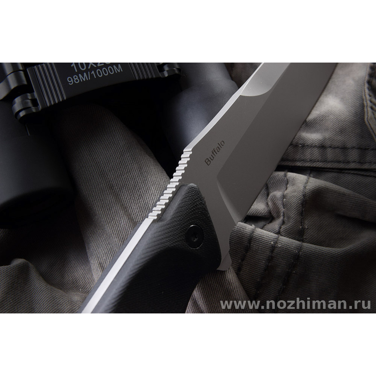 Mr.Blade нож Buffalo сталь D2 bead-blast, рукоять G10
