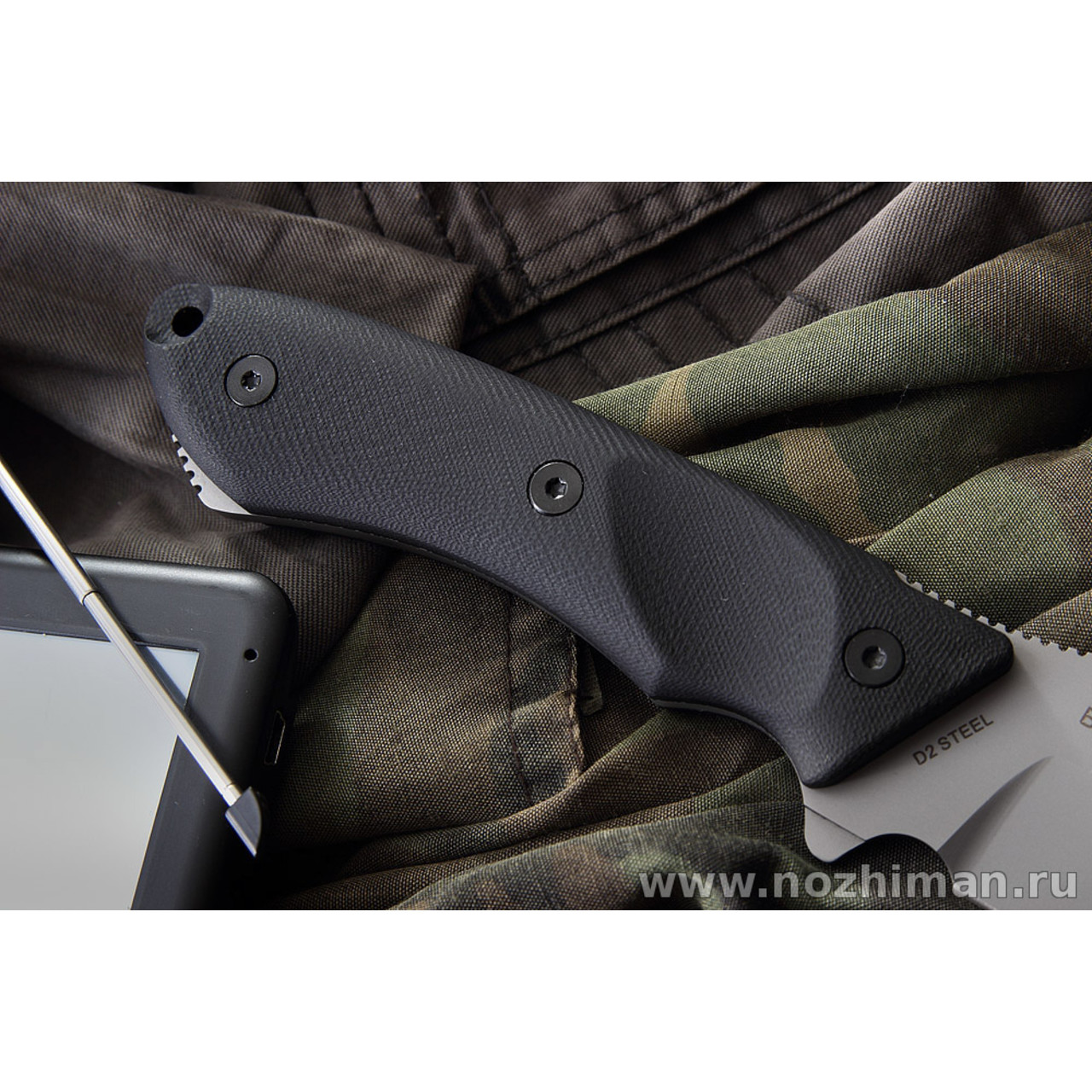 Mr.Blade нож Buffalo сталь D2 bead-blast, рукоять G10