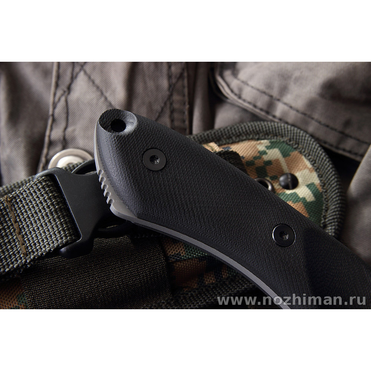 Mr.Blade нож Buffalo сталь D2 bead-blast, рукоять G10