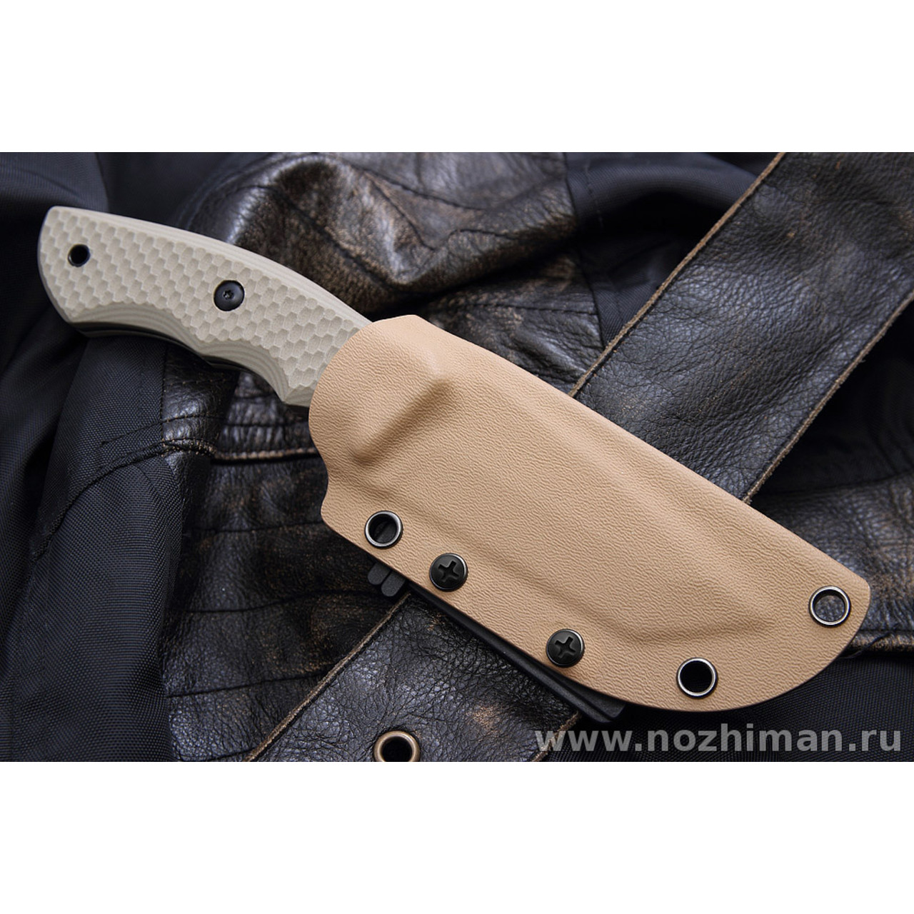Mr.Blade нож Aldo сталь Aus-8 стоунвош, рукоять G10 tan