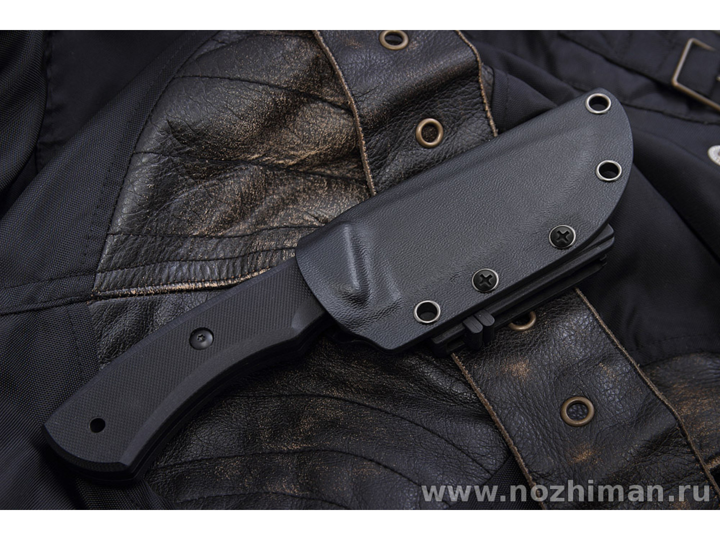 Mr.Blade нож Bruno сталь Aus-8, рукоять G10 black