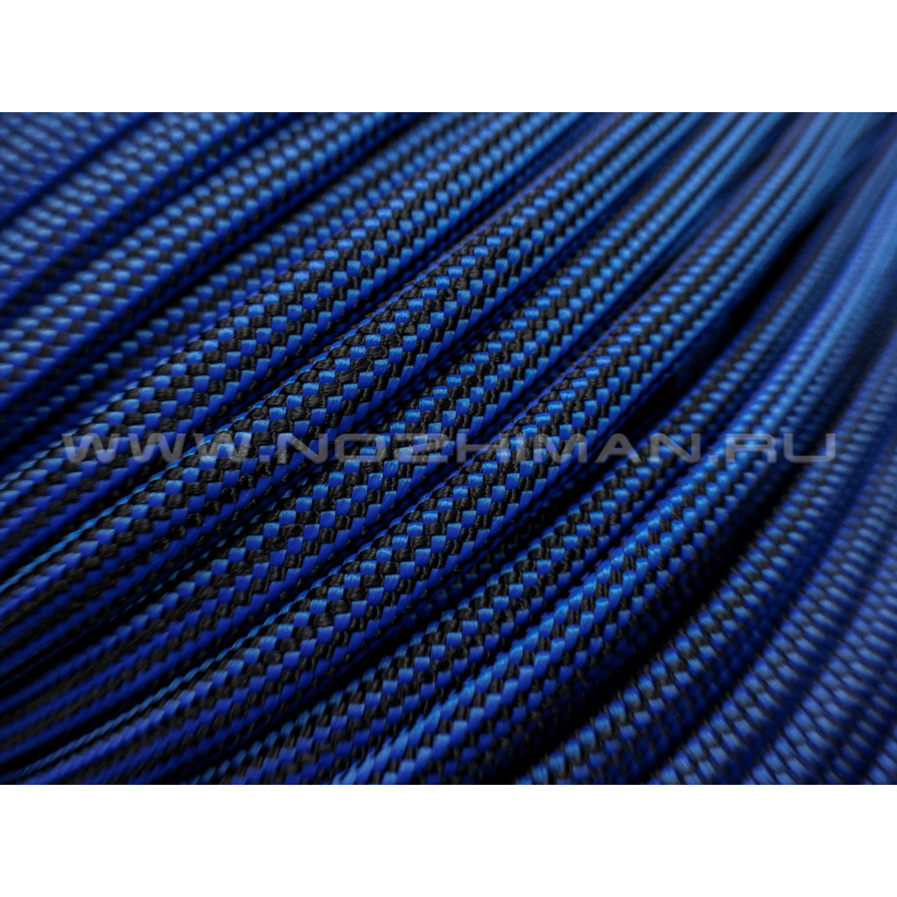 Paracord 550 Electric Blue Stripes