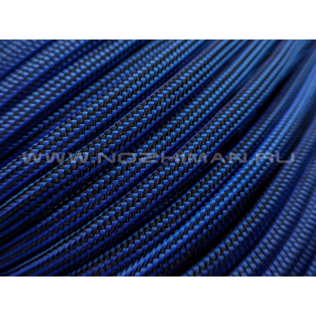 Paracord 550 Electric Blue Stripes