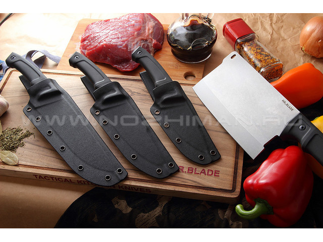 Mr.Blade кухонный набор ножей "Tactical Kitchen Knives" сталь Aus-8, рукоять Kraton
