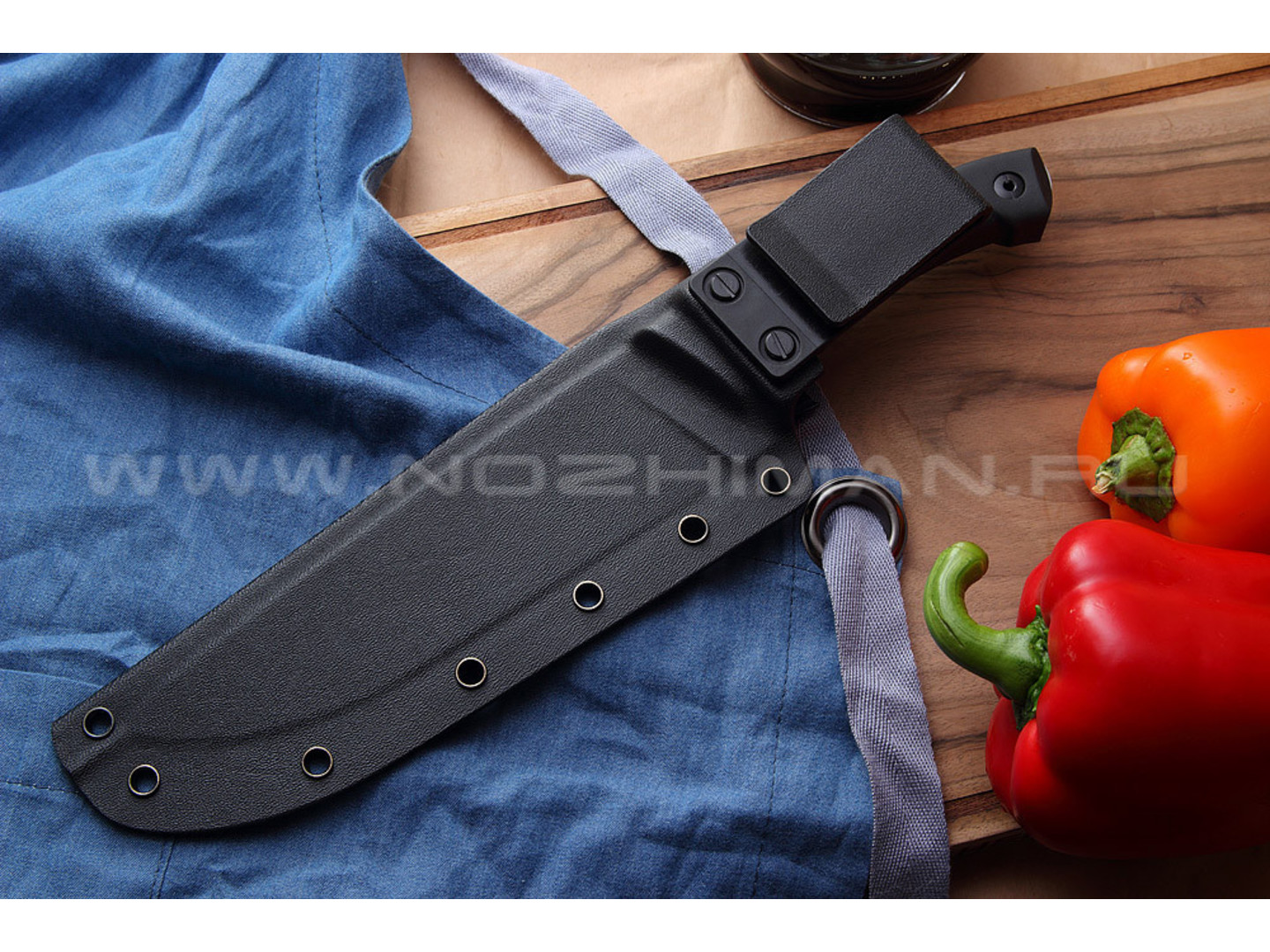 Mr.Blade нож Pioneer сталь Aus-8 stonewash, рукоять Kraton