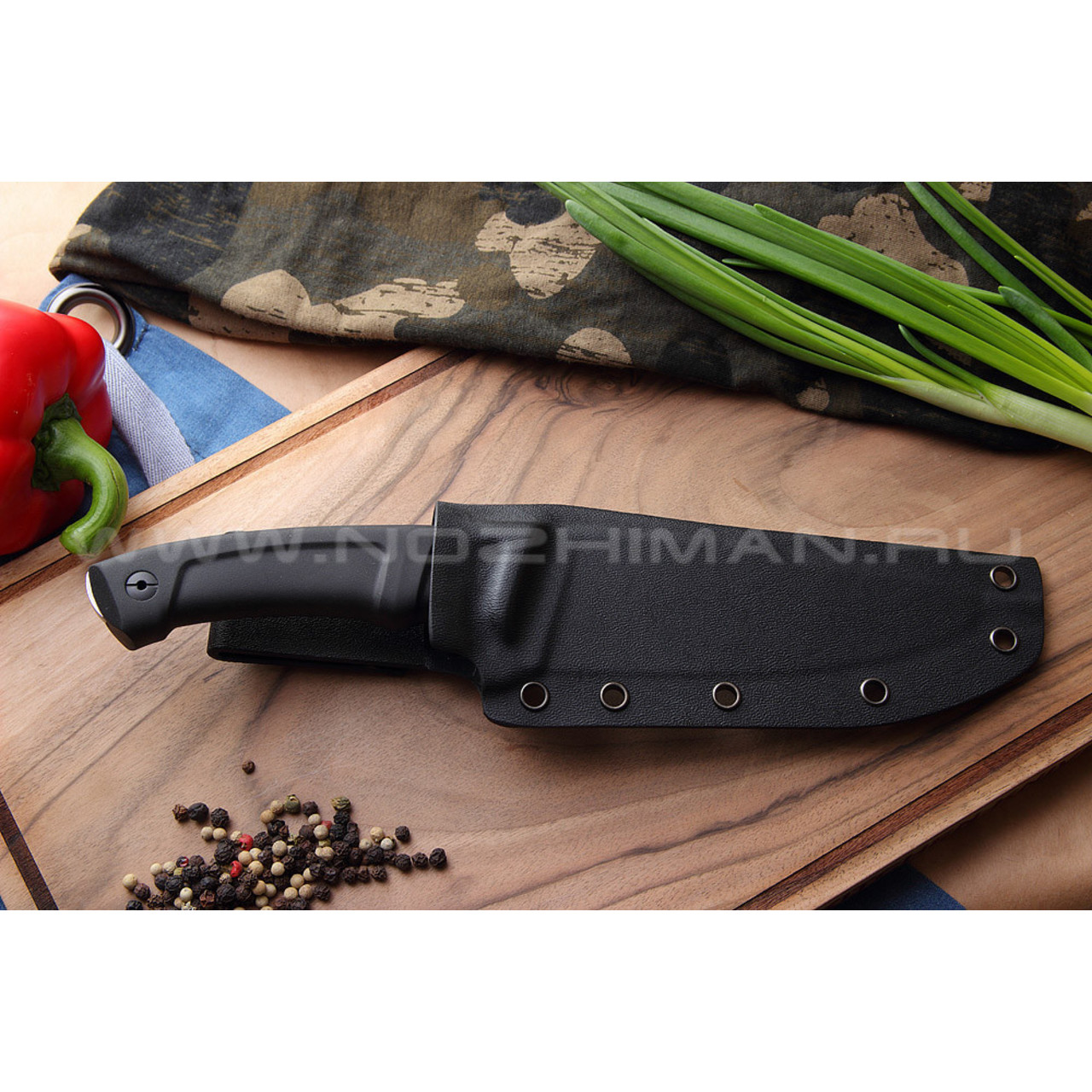 Mr.Blade нож Scout сталь Aus-8 стоунвош, рукоять Kraton