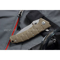 Shifter нож Odra сталь 8Cr14Mov bead-blast, рукоять G10 tan