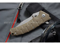 Shifter нож Odra сталь 8Cr14Mov bead-blast, рукоять G10 tan