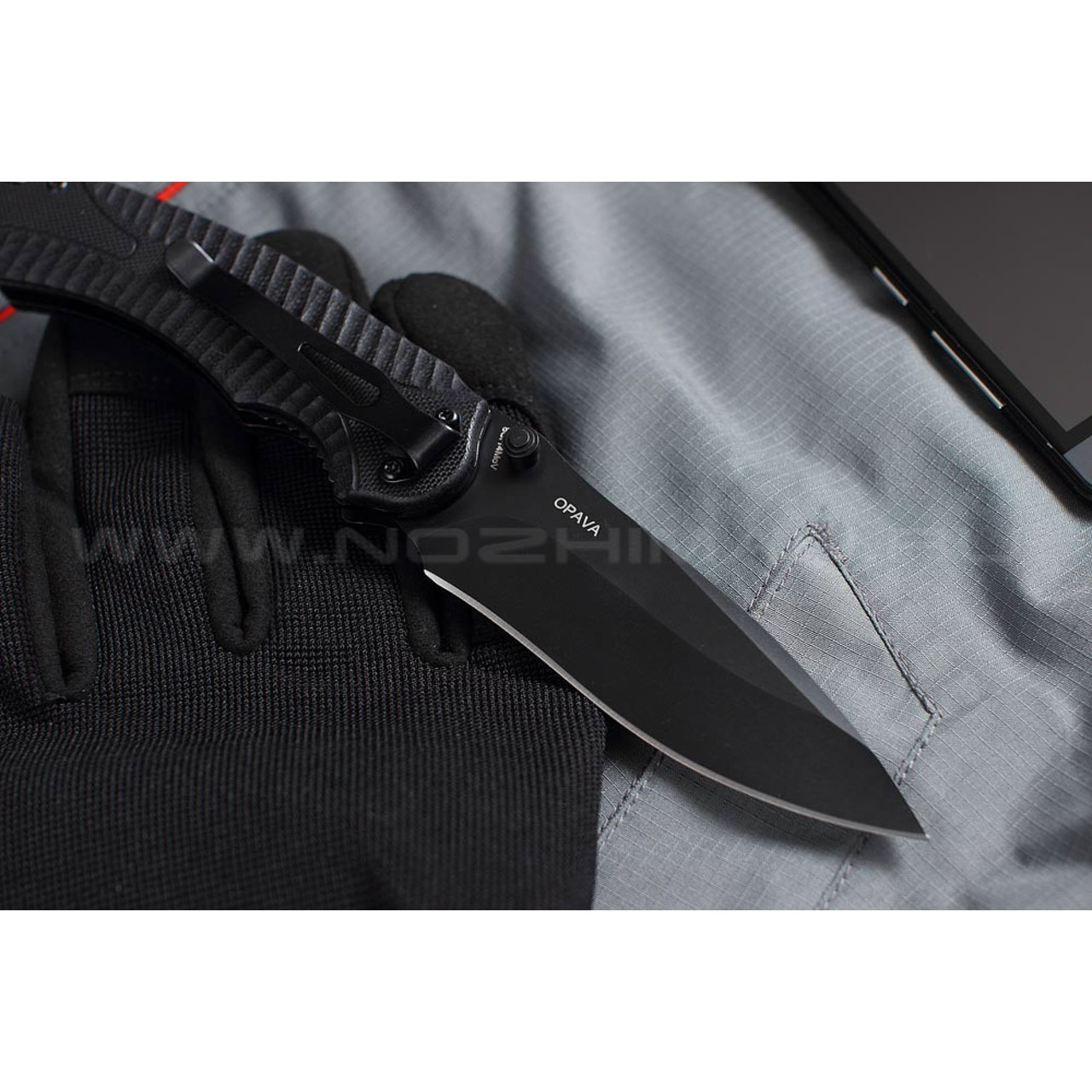 Mr.Blade нож Opava black сталь 8Cr14Mov, рукоять G10