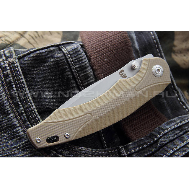 Mr.Blade нож Opava сталь 8Cr14Mov bead-blast, рукоять G10 tan