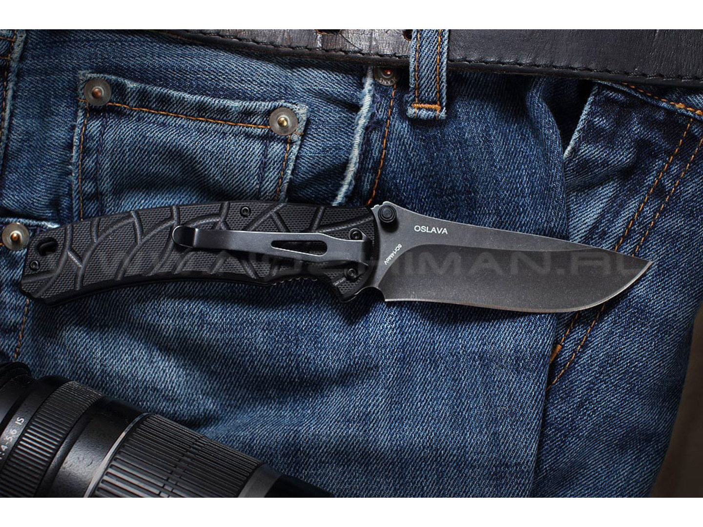 Mr.Blade нож Oslava сталь 8Cr14Mov blackwash, рукоять G10 black