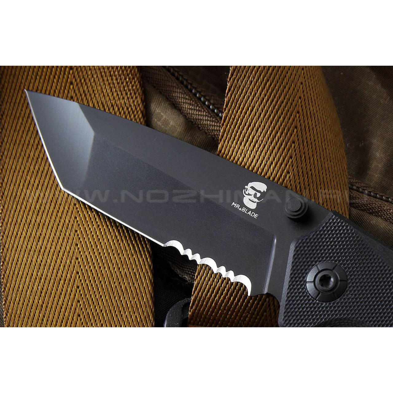 Mr.Blade нож Otava Serration сталь 8Cr14Mov, рукоять G10 black
