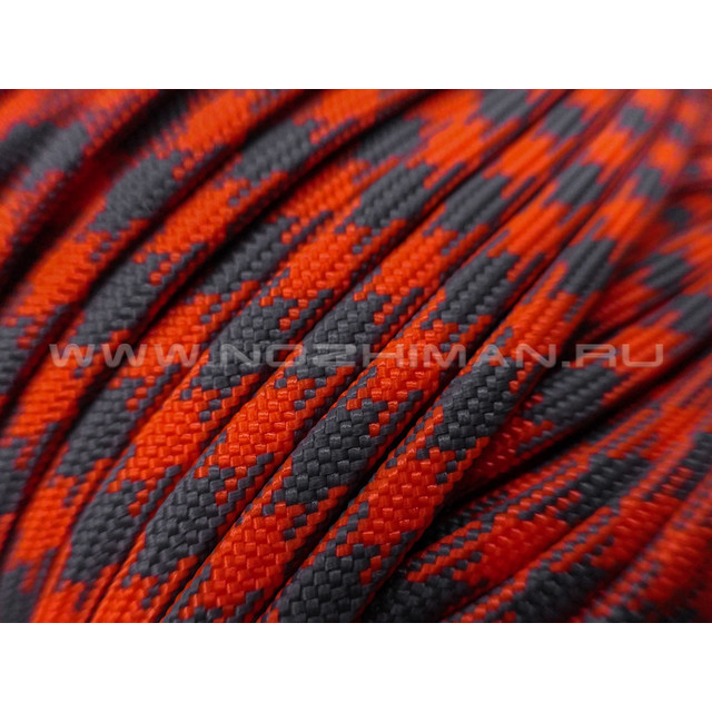 Paracord 550 Safety Orange & Grey