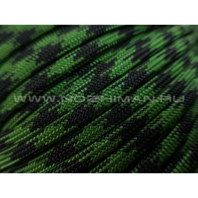 Paracord 550 Black & Grass