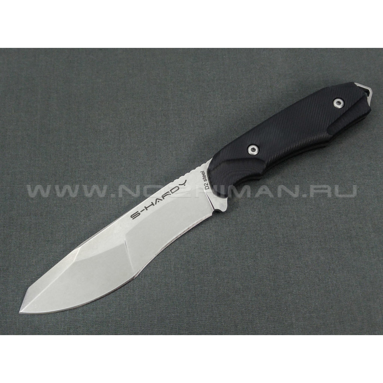 Mr.Blade нож S-Hardy сталь D2, рукоять G10 black