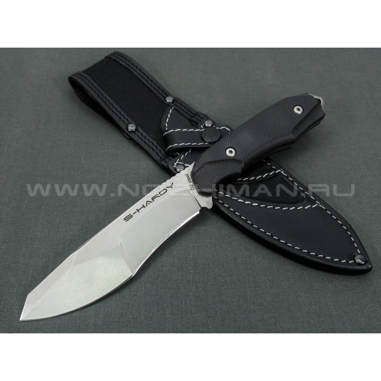 Mr.Blade нож S-Hardy сталь D2, рукоять G10 black