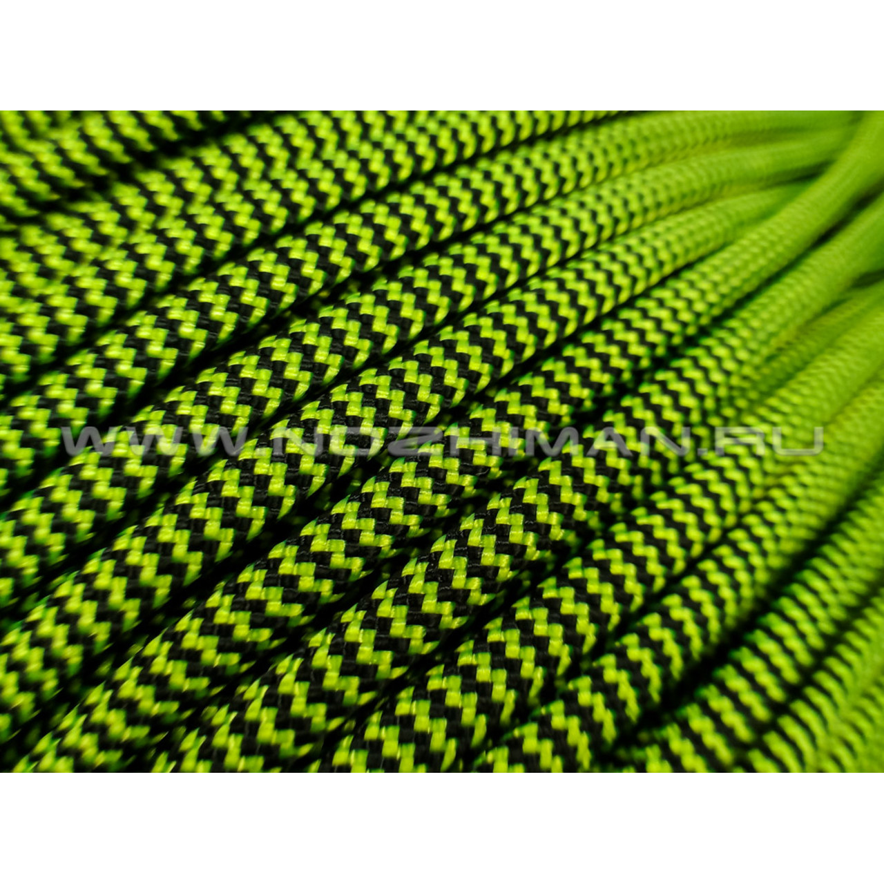 Paracord 550 Neon Yellow Waves