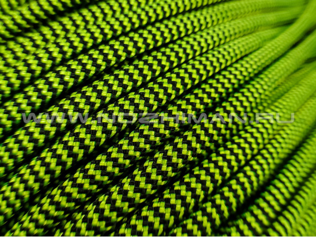 Paracord 550 Neon Yellow Waves