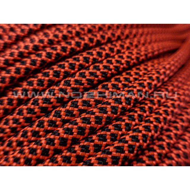 Paracord 550 Safety Orange Diamond 2