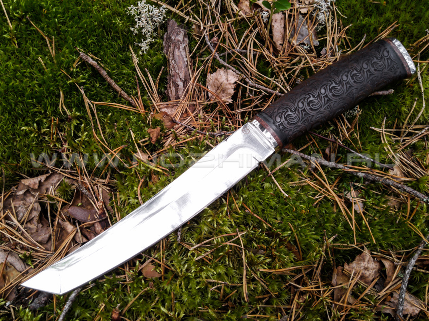 Нож "Кабан-1" сталь 95Х18, рукоять граб (Титов & Солдатова)