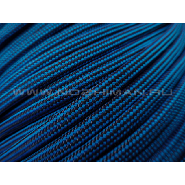 Paracord 550 Blue & Navy Stripes
