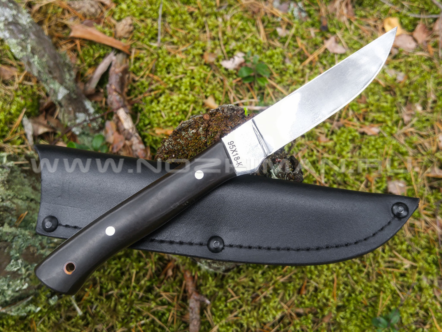 Нож "Гюрза-3" сталь 95Х18, накладки венге (Титов & Солдатова)