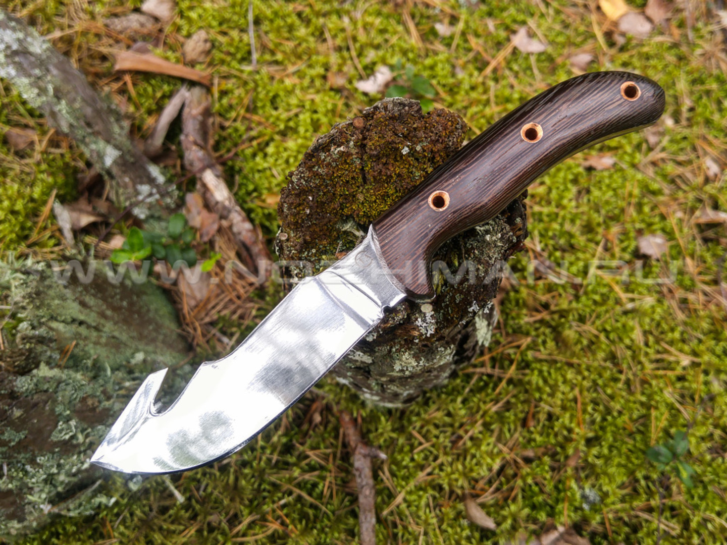 Нож "Скат" сталь 95Х18, рукоять венге (Титов & Солдатова)