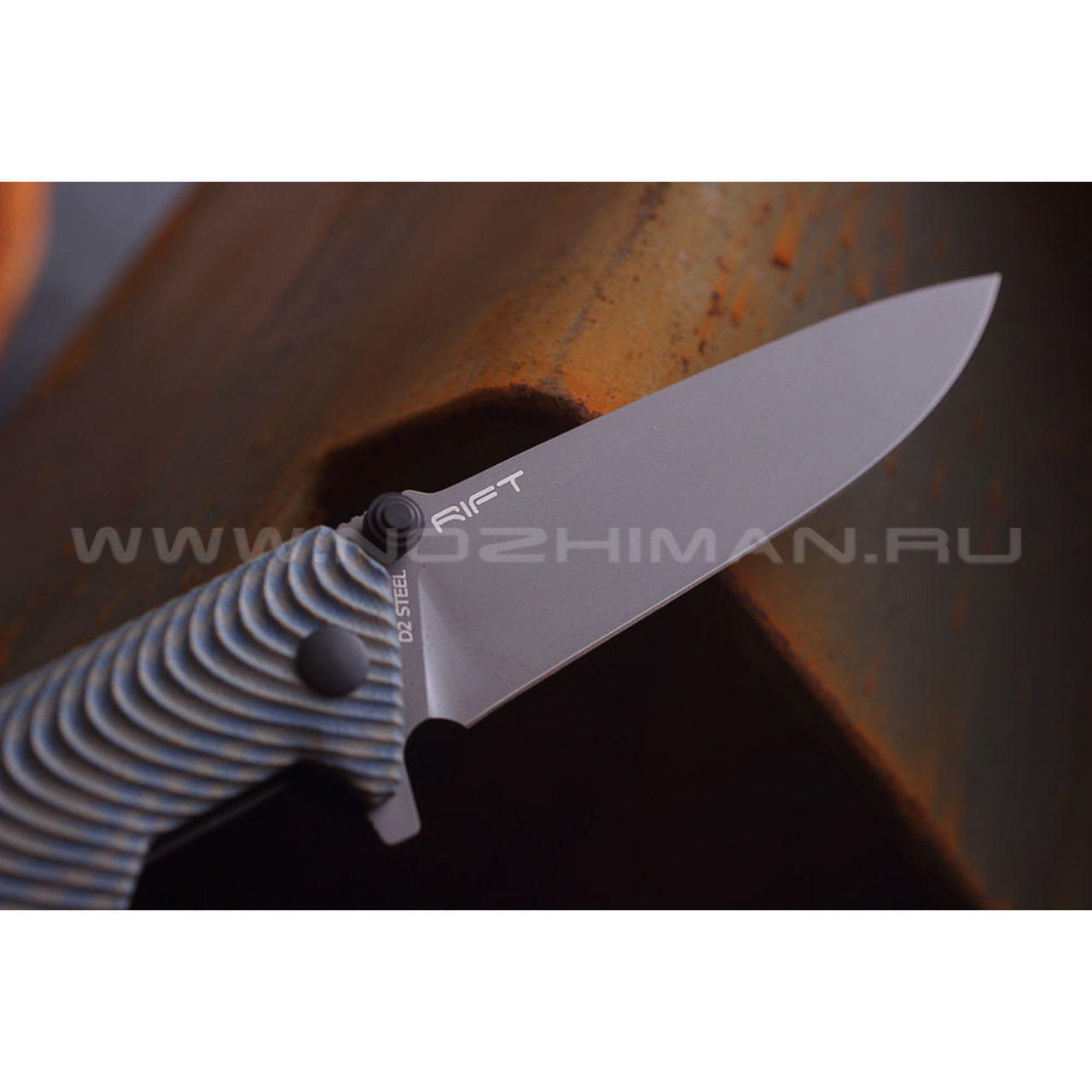 Mr.Blade нож Rift сталь D2 grey, рукоять G10 grey