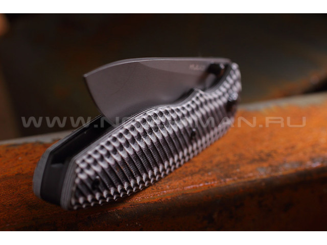Shifter нож Zipper сталь D2 grey, рукоять G10 colored