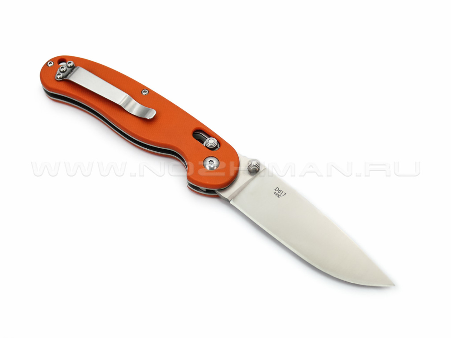 Нож Daoke "D617" orange 440C