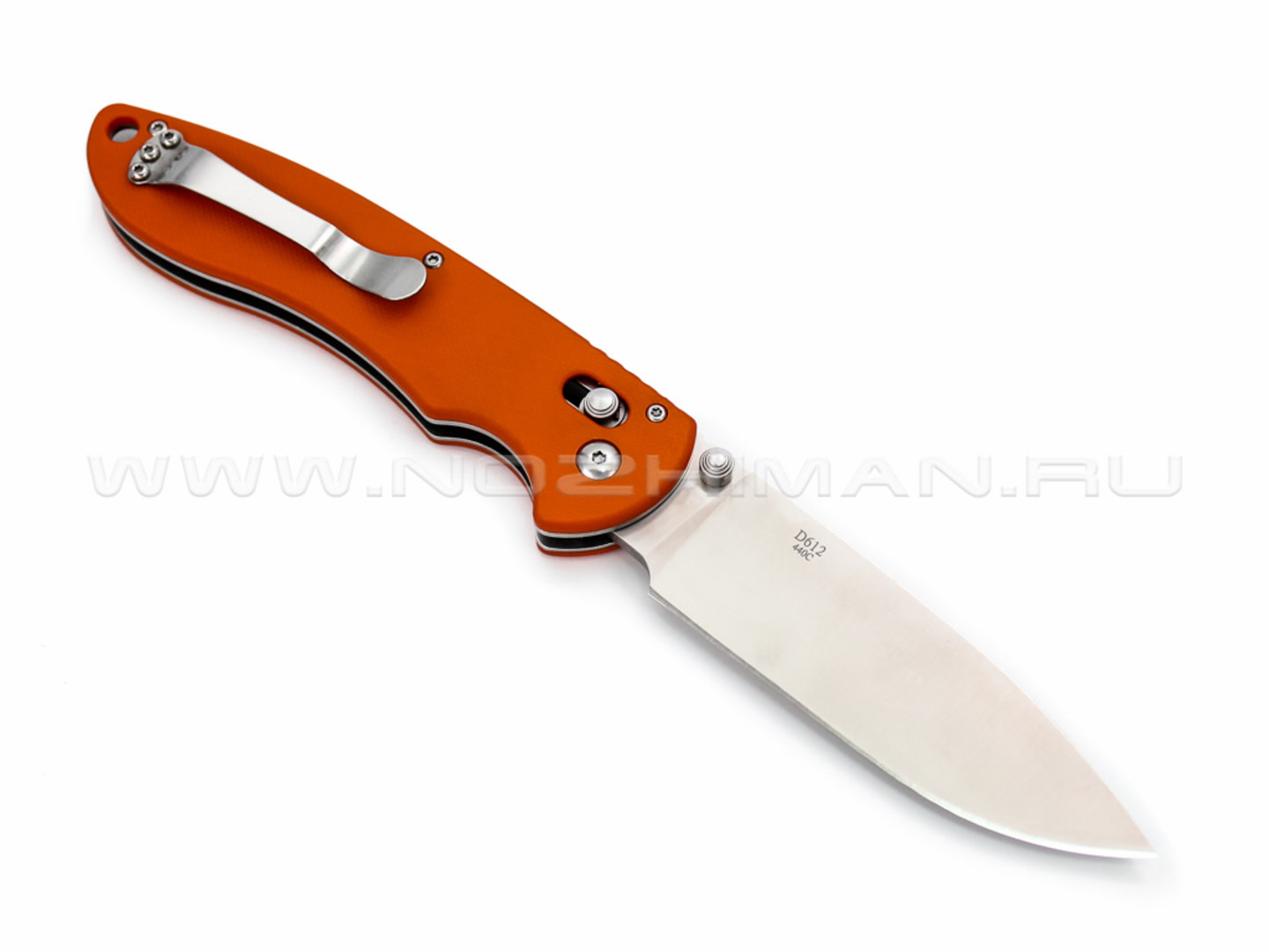 Нож Daoke "D612" orange 440C