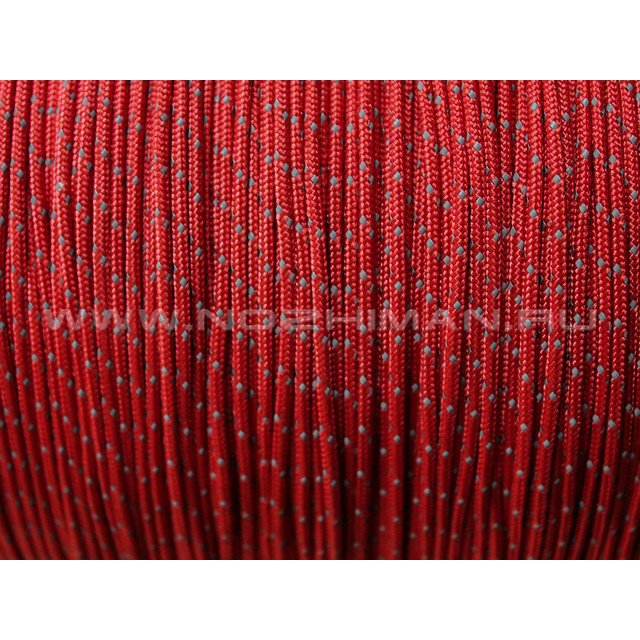 Minicord Reflective Red