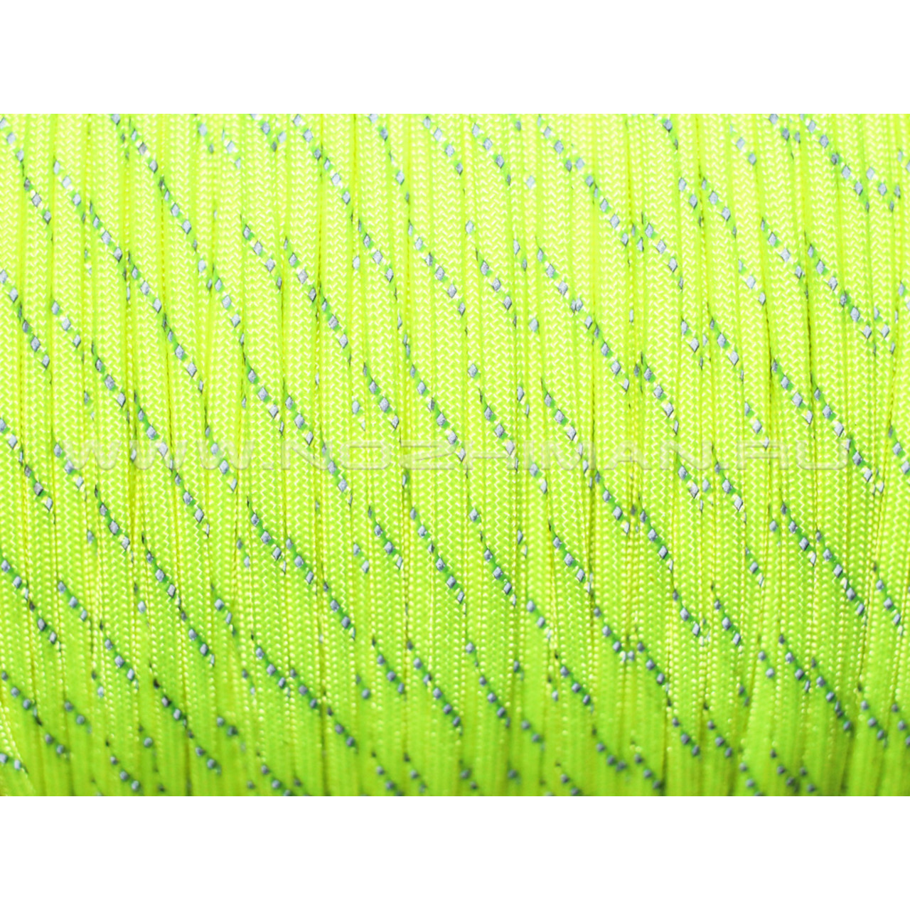 Paracord 550 Reflective Neon Yellow (Светоотражающий)