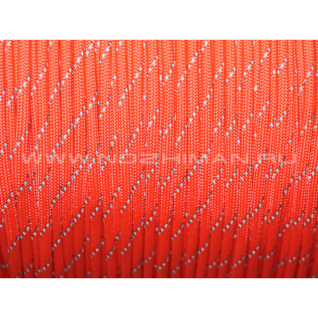 Paracord 550 Reflective Safety Orange (Светоотражающий)