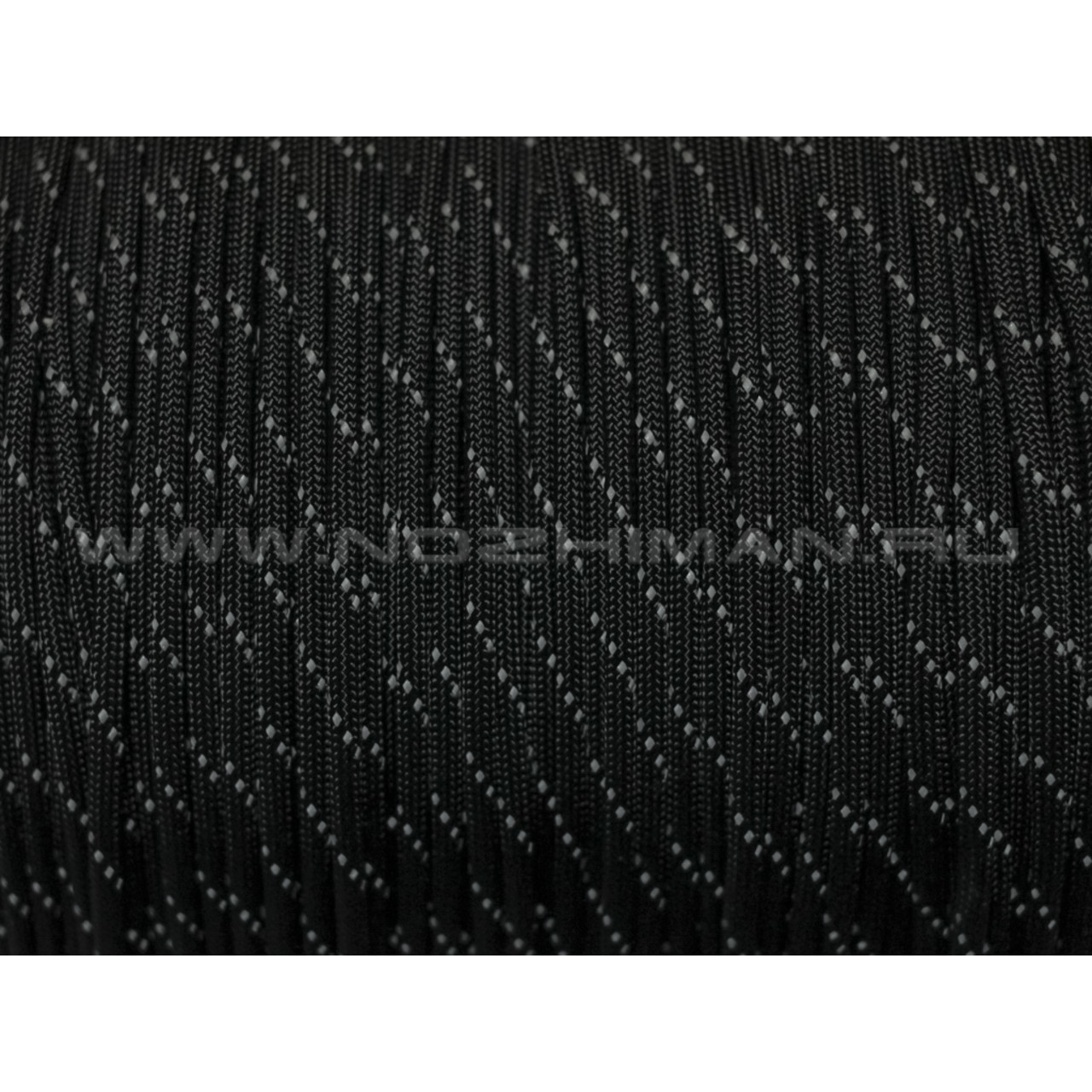 Paracord 550 Reflective Black (Светоотражающий)
