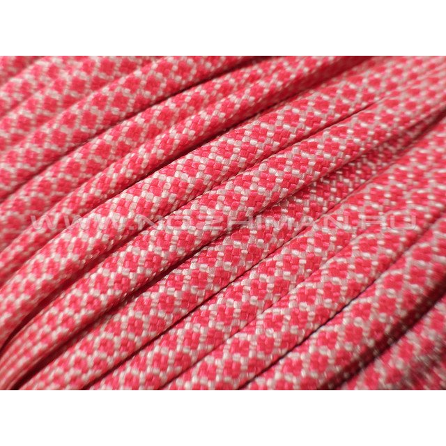 Paracord 550 Pink & White Diamond