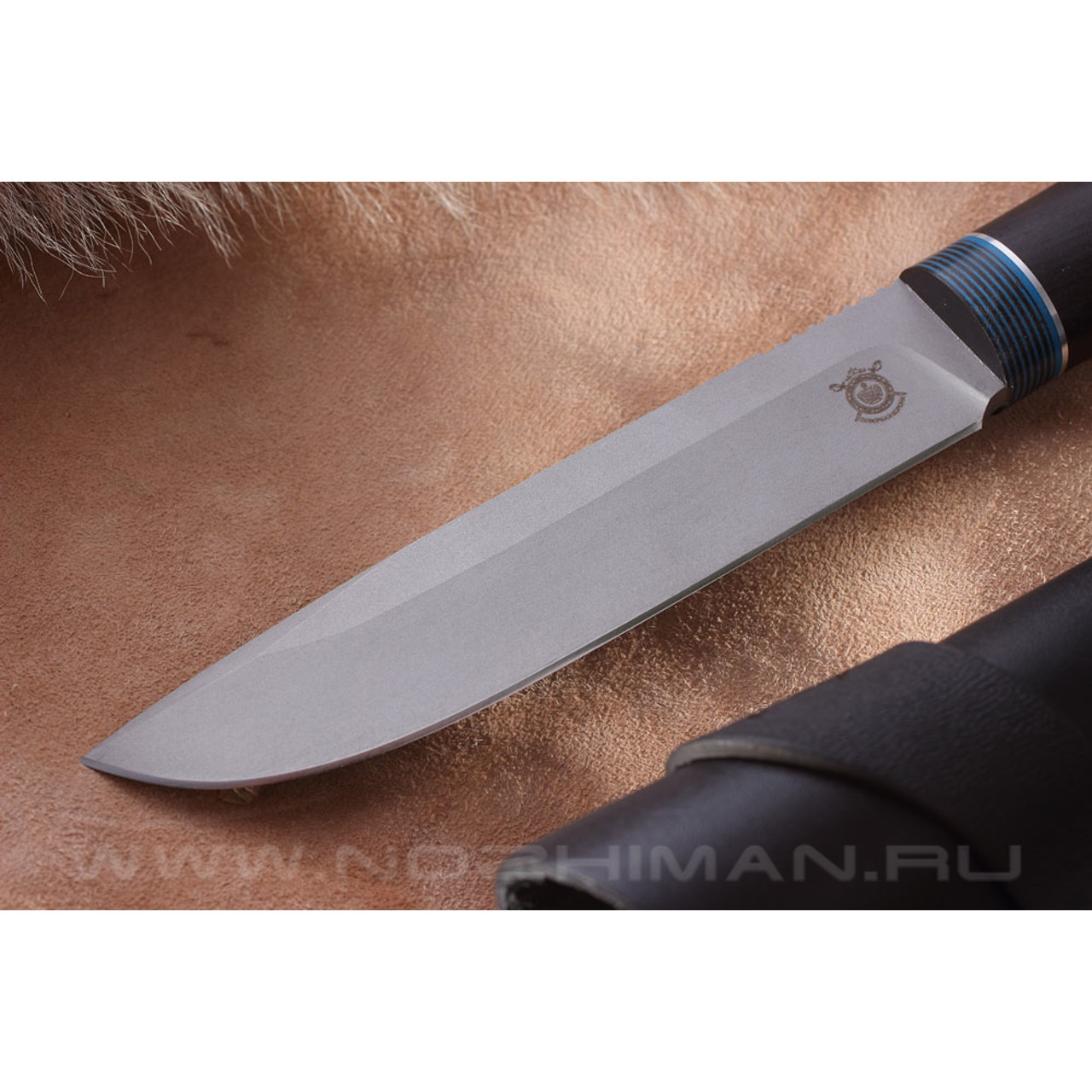Нож "Манул" сталь Bohler N690, рукоять граб (Северная Корона)