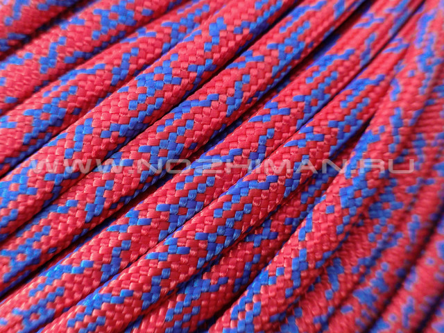 Paracord 550 Blue & Red HM