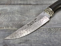 Нож "Клык" Алмазка ХВ5, граб, мельхиор