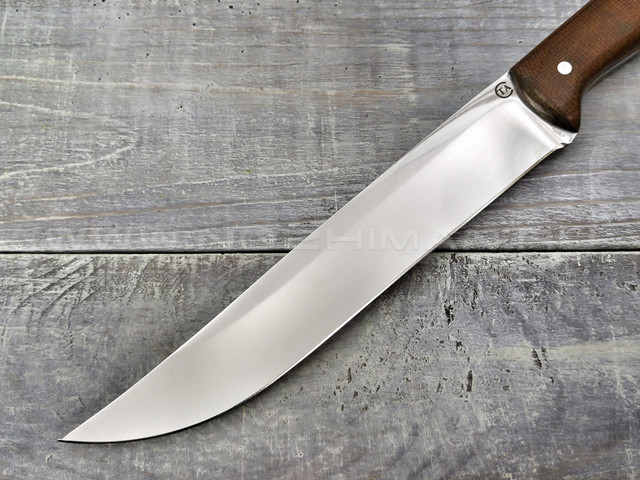 Нож кухонный "ТК-3Т" сталь 95Х18, рукоять текстолит (Титов & Солдатова)