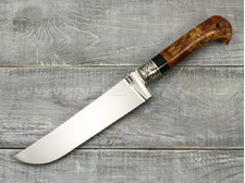 Нож "Пчак-Б1" K340, ст. карельская береза, акрил