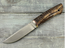 Нож "Клык" Elmax, стаб. карельская береза