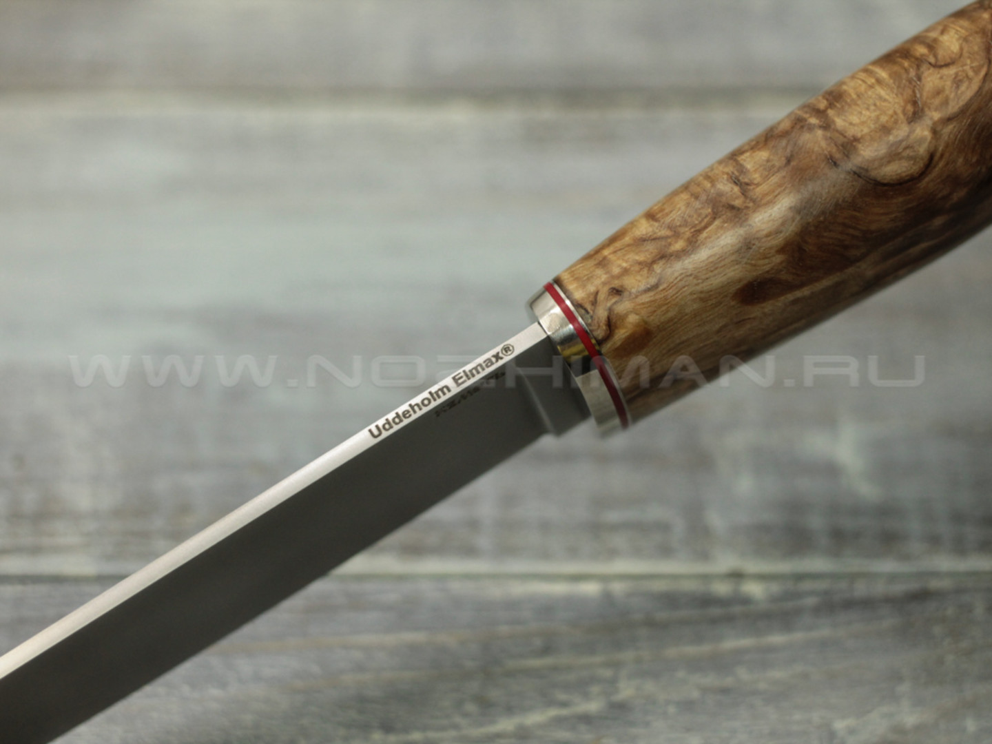 Нож "Рыбацкий" Elmax, стаб. карельская береза