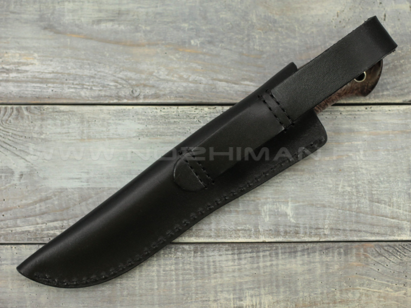 Нож "Панцуй" M390, карельская береза
