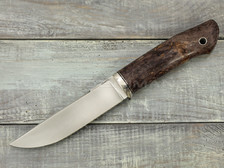 Нож "Клык" K340, карельская береза