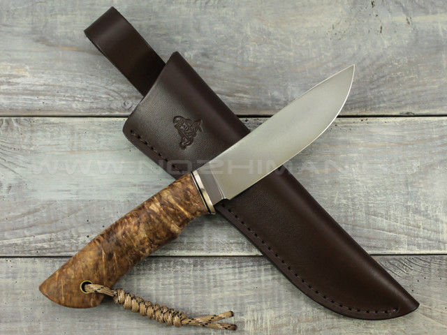 Нож "Скинер" K340, карельская береза