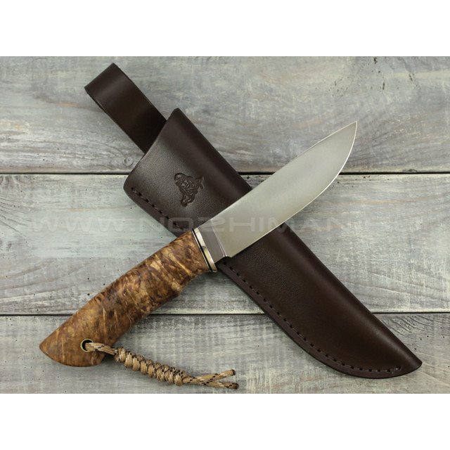 Нож "Скинер" K340, карельская береза